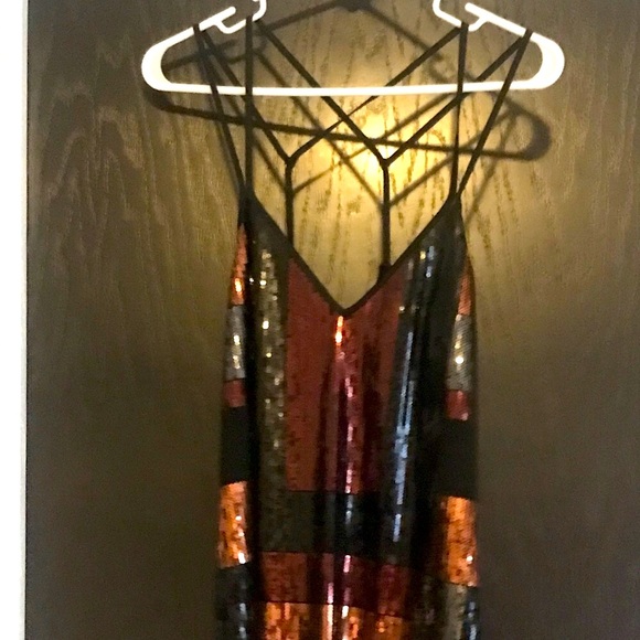Express Tops - Express Sequin strappy camisole